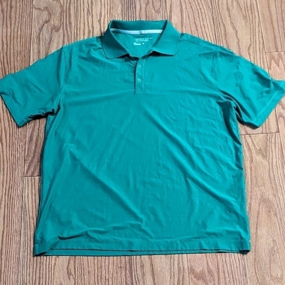 Nike Dri-FIT mens golf polo, green, size large - Picture 1 of 3